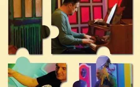 Vladan Maričić u bašti Kulturnog centra