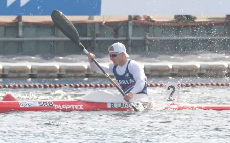 Lagundžić osmi u B finalu jednoseda na 1.000 metara