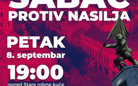 12. protest u Šapcu