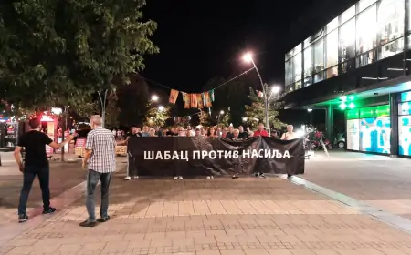 13. protest u Šapcu - Za hrabrost, odlučnost, inat i istrajnost!