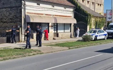 Drama na Kamičku: Muškarac se polio benzinom, pretio da će se zapaliti