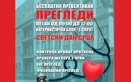 Preventivni pregledi na Svetski dan srca