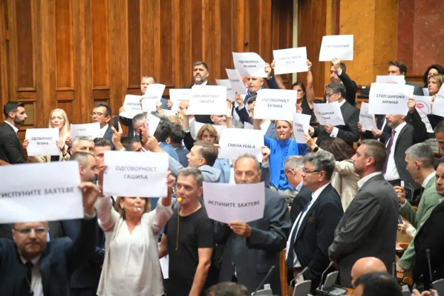 Slobodan Cvetković novi ministar privrede - Opozicija ometala glasanje