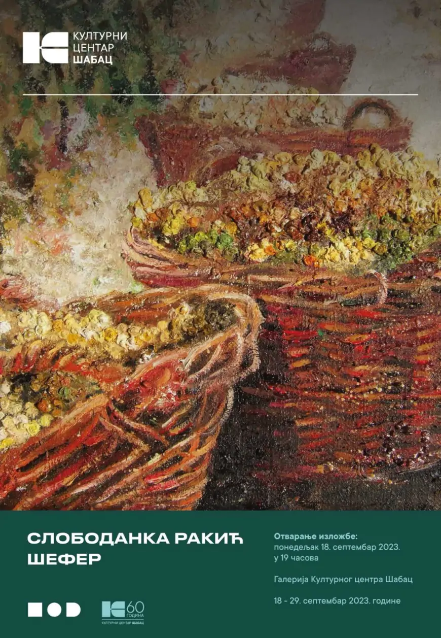 Izložba Slobodanke Rakić Šefer u galeriji Kulturnog centra