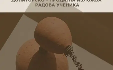 Donatorsko-prodajna izložba radova učenika