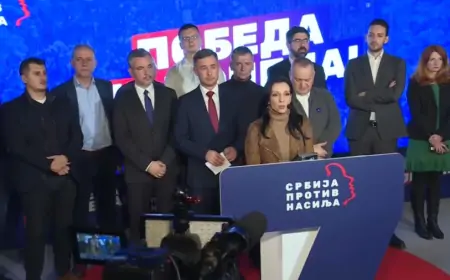 SNS proglasio pobedu u Beogradu, Srbija protiv nasilja poziva na protest