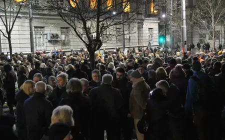 Šesti protest ispred RIK-a: Sedmoro štrajkuje glađu, najavljen veliki skup u nedelju, blokade u ponedeljak