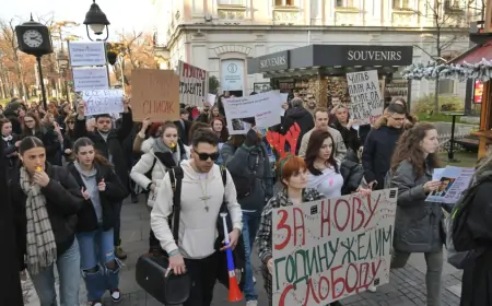 Šator, vreća za spavanje, pribor za jelo - Danas blokada studenata koja će trajati 24 sata