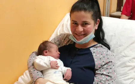 Bogdan je prva beba u 2024. godini sa teritorije grada Šapca