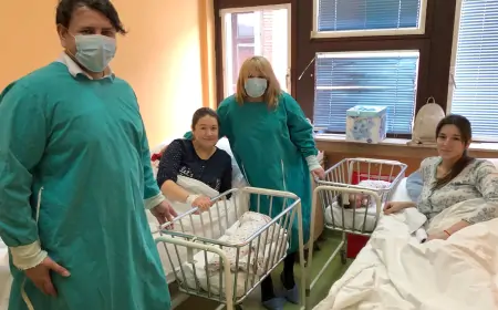 Vukan i Teodora prve bebe rođene na Božić! Čestitamo!