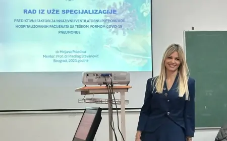 PRVA U SRBIJI – Anesteziolog dr Mirjana Poledica, subspecijalista intenzivne medicine