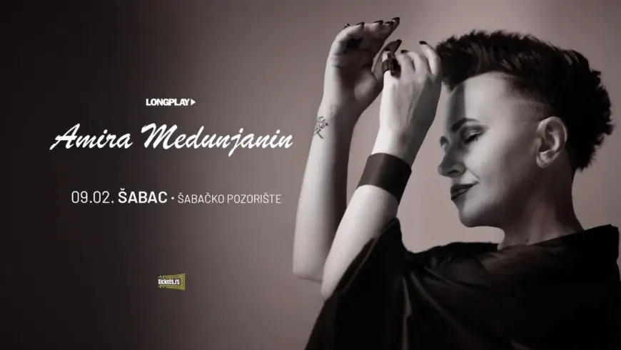 Koncert Amire Medunjanin u Šabačkom pozorištu