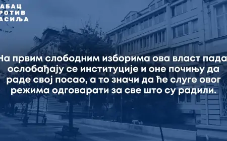 Šabac protiv nasilja: Pokradeni izbori kao uvod u nove krađe