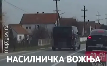 Nasilnička vožnja: Divljao fordom 120 kilometara na sat gde je ograničenje 50!