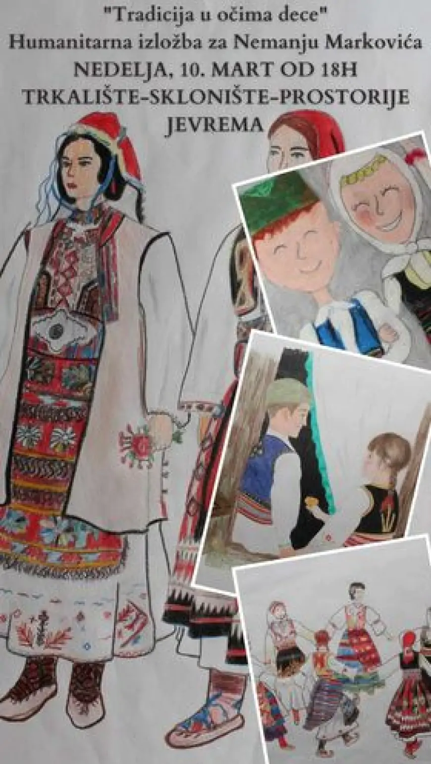 Humanitarna izložba „Tradicija u očima dece“