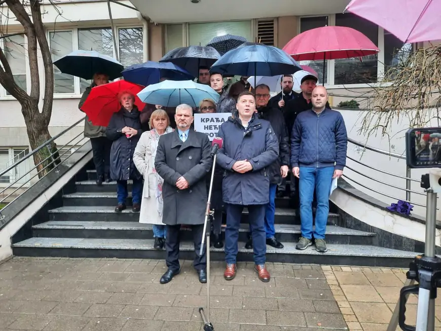 Koalicija „Šabac protiv nasilja” podnela krivične prijave protiv gradonačelnika i direktora vodovoda