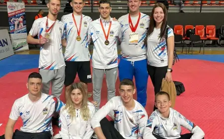 Skoplje Open - TK Šabac nastupio sa 6 takmičara i osvojio tri medalje