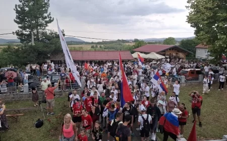 2.000 ljudi na Cerskom maršu: „Niko nije ostao ni žedan ni gladan“