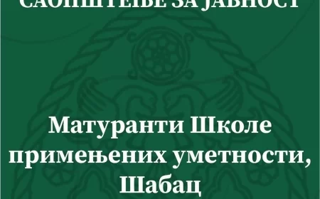 Maturanti Škole primenjenih umetnosti: „Profesore, niste sami!“