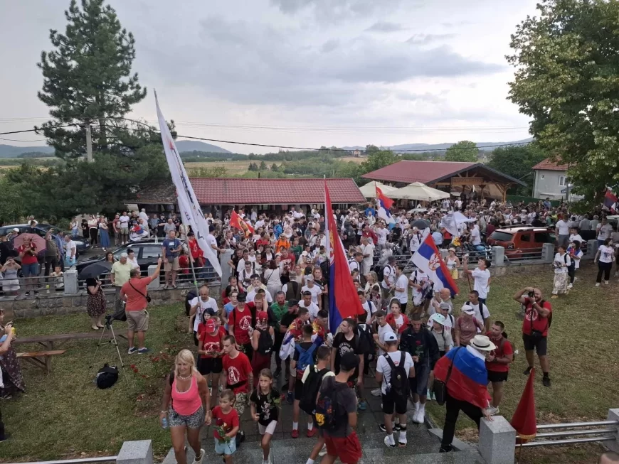 2.000 ljudi na Cerskom maršu: „Niko nije ostao ni žedan ni gladan“