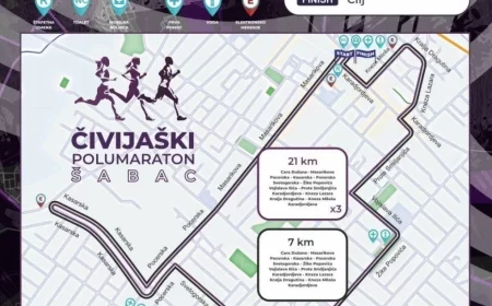 U nedelju Čivijaški polumaraton