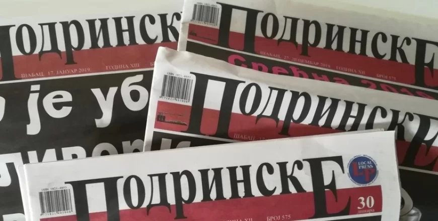 Spoljna obaveštajna služba Rusije optužila Podrinske novine za "ispiranje mozgova omladine"