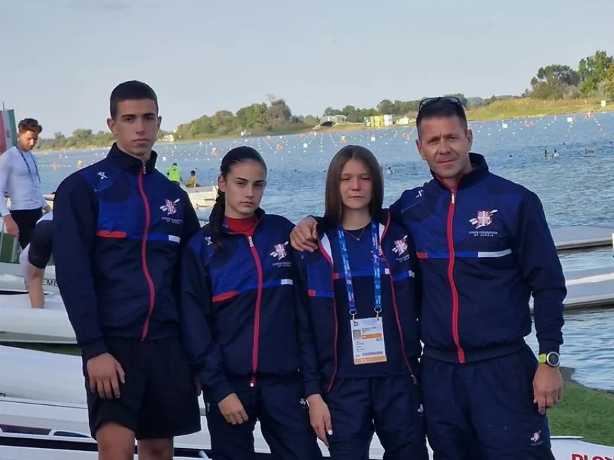 Tri mlade nade u reprezentaciji Srbije spremne za „Olimpijske nade“ u Češkoj