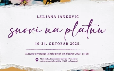 Kreativni oktobar u Malom ateljeu: Izložbe, radionice i umetnost bez granica