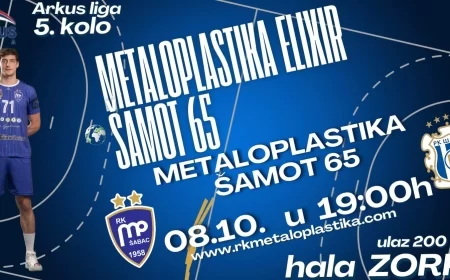 Metaloplastika Elixir pred svojim navijačima – gost Šamot iz Aranđelovca