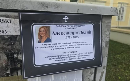 Političke stranke u Šapcu reagovale na lepljenje lažnih umrlica sa slikom direktorke pozorišta