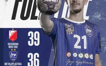 VOJVODINA JAČA U ZAVRŠNICI: Metaloplastika pružila sjajan otpor u Novom Sadu