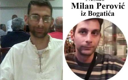 Nestao Milan Perović iz Bogatića