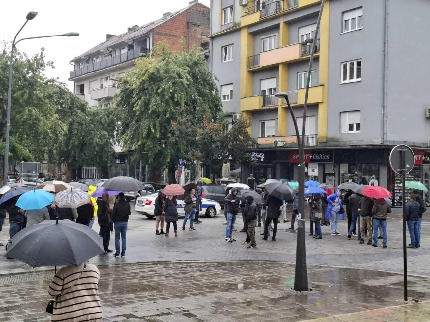 Protest ispred suda u Šapcu zbog pritvora poljoprivrednicima iz Bogatića