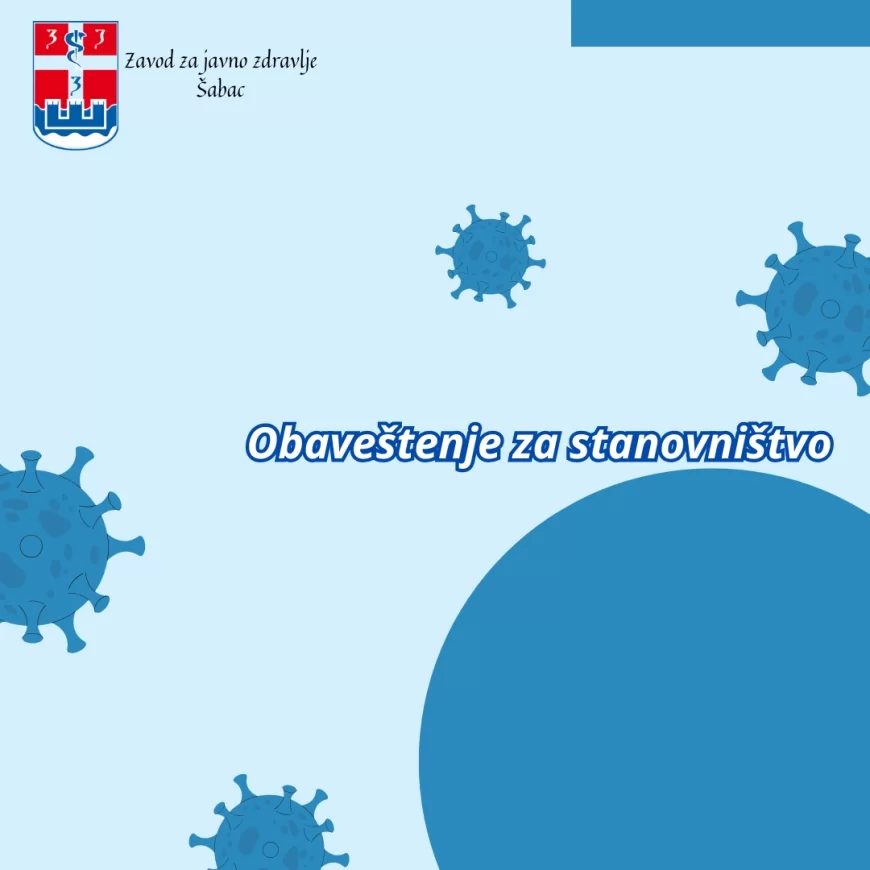 Povećan broj obolelih od COVID-19 u Mačvanskom okrugu