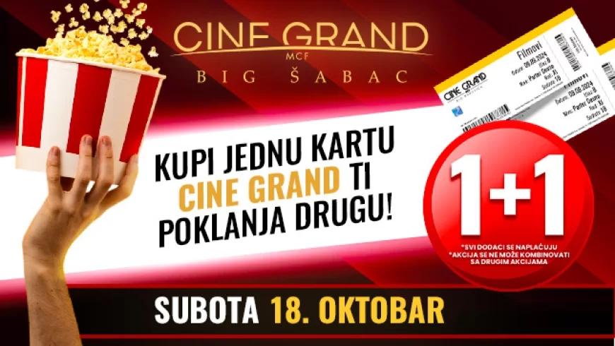 JOŠ DVA DANA DO OTVARANJA „CINE GRAND “ MULTIPLEKSA U ŠAPCU