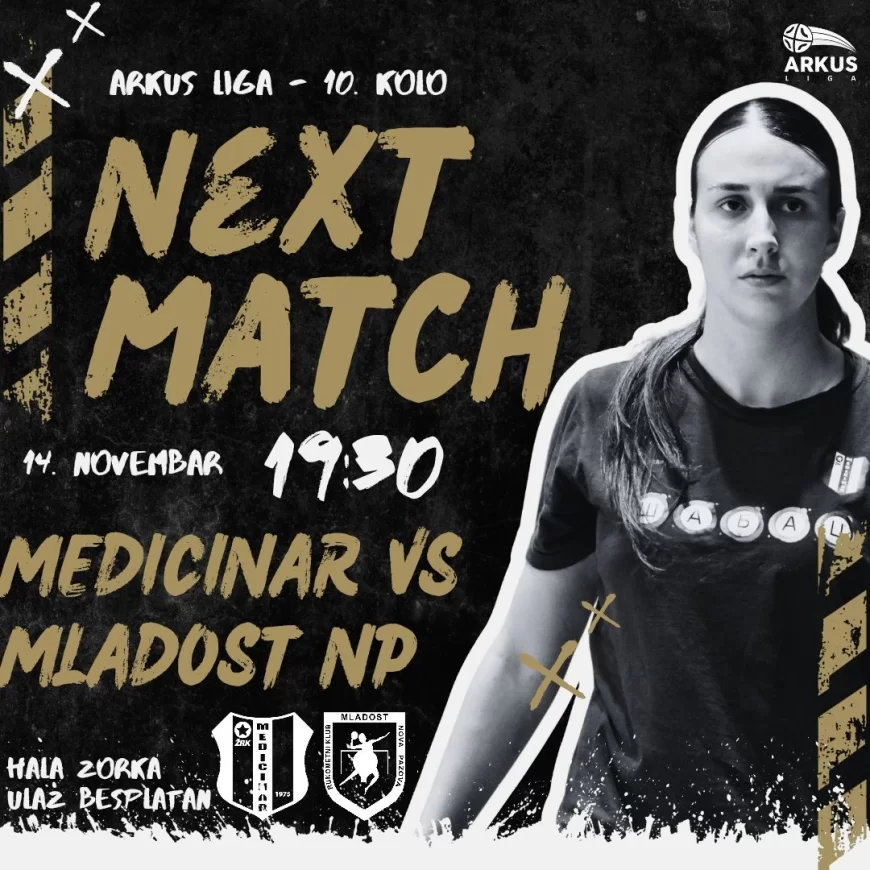 Medicinar dočekuje Mladost iz Nove Pazove