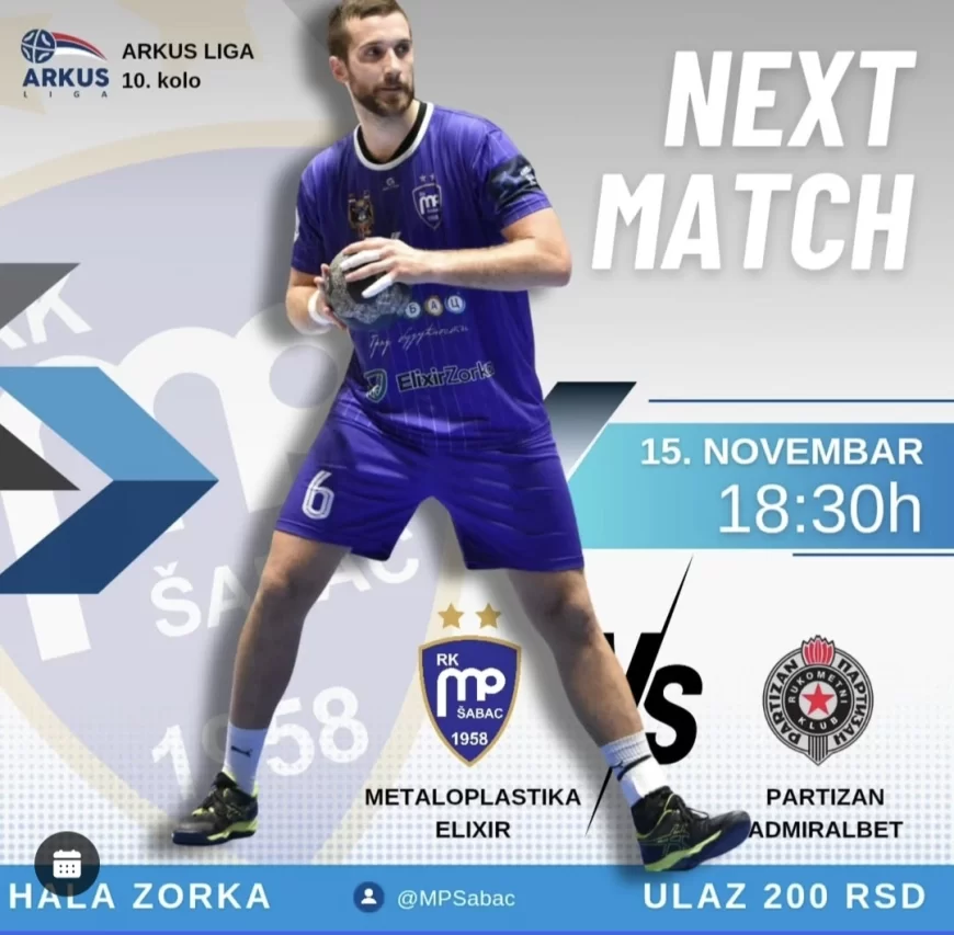 Derbi u Šapcu – Metaloplastika Elixir dočekuje Partizan!