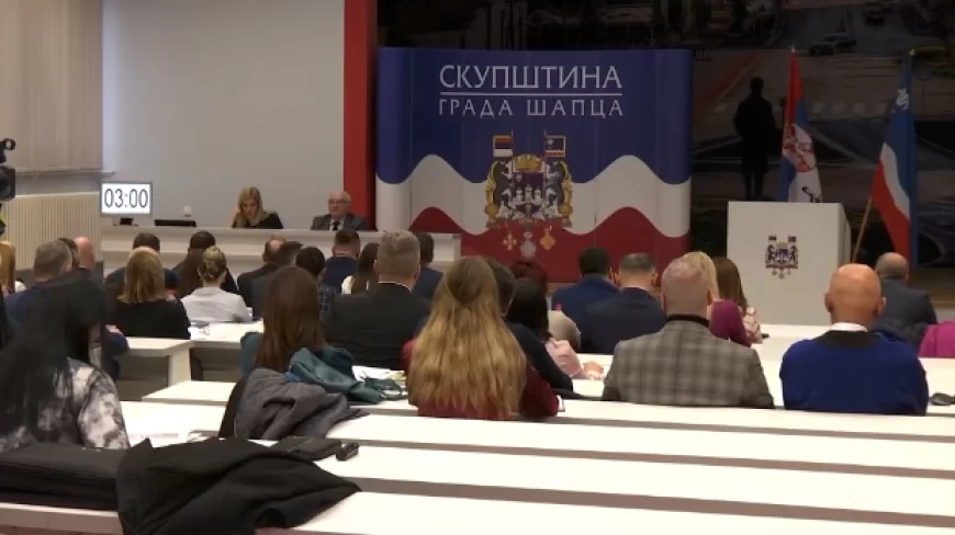 Skupština grada Šapca održaće 13. sednicu u utorak, 25. novembra