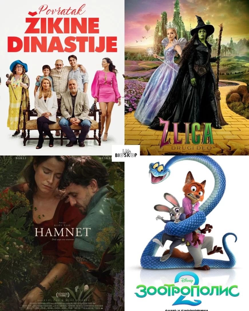 Repertoar LM bioskopa  – od 4. do 10. decembra