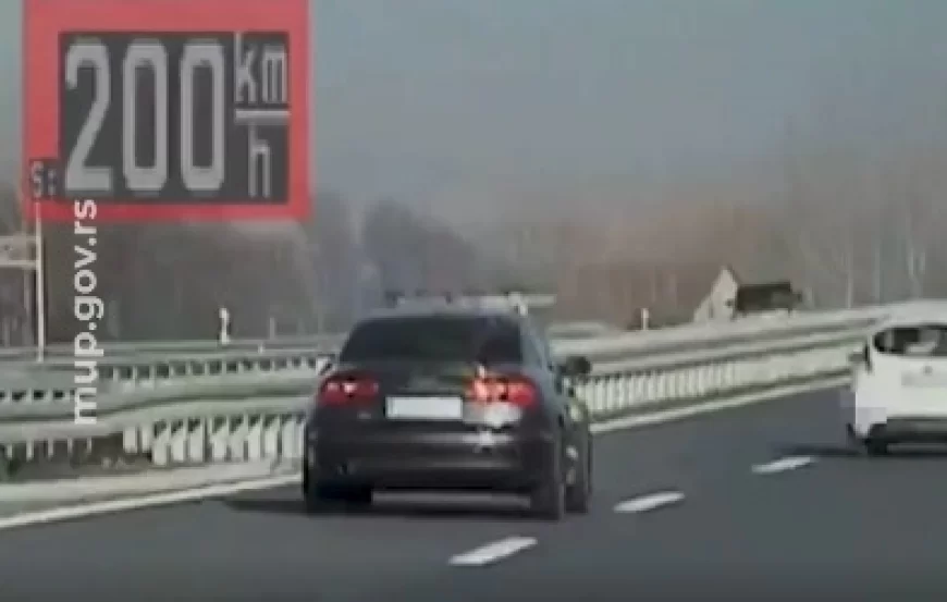 MUP: Vozio u stanju teške alkoholisanosti 200,8 kilometara na čas