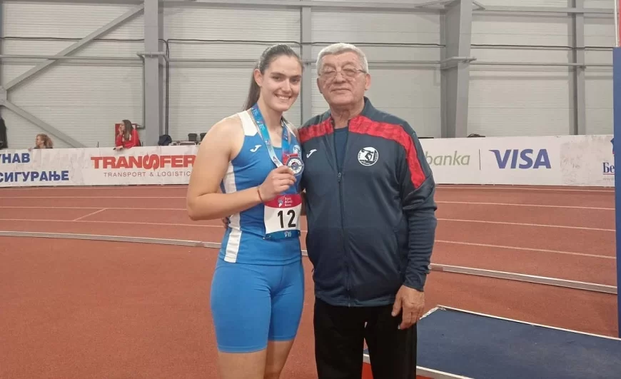 Jana osvojila srebro u bacanju kugle na Prvenstvu Srbije u dvorani