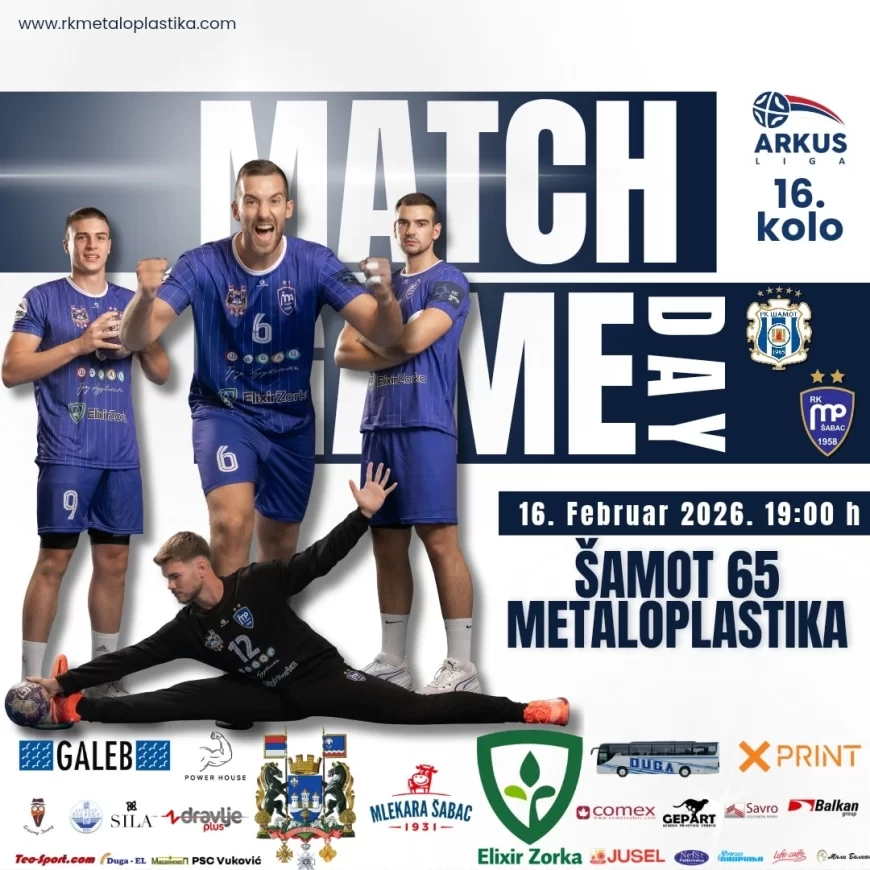 Metaloplastika gostuje Šamotu u Aranđelovcu