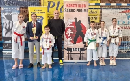 Sjajni rezultati KK „Šabac Fuđimi“ na Prvenstvu u Jagodini – čak 8 medalja!