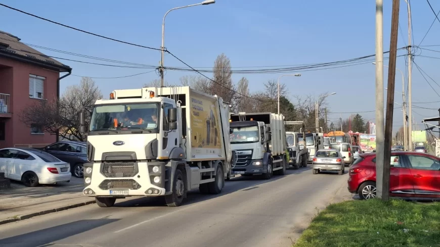 Radnici JKP „Stari grad“ sat vremena kružili gradom – ovo je tek upozorenje!