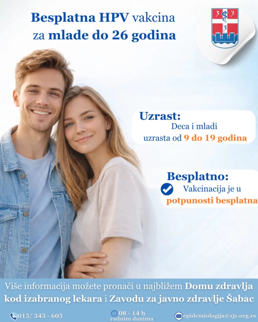 HPV vakcinacija – najefikasnija zaštita od infekcije i malignih bolesti