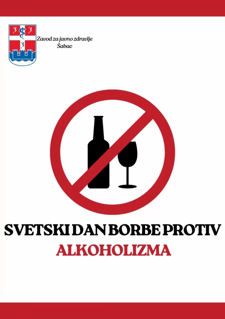 1. april - Svetski dan borbe protiv alkoholizma