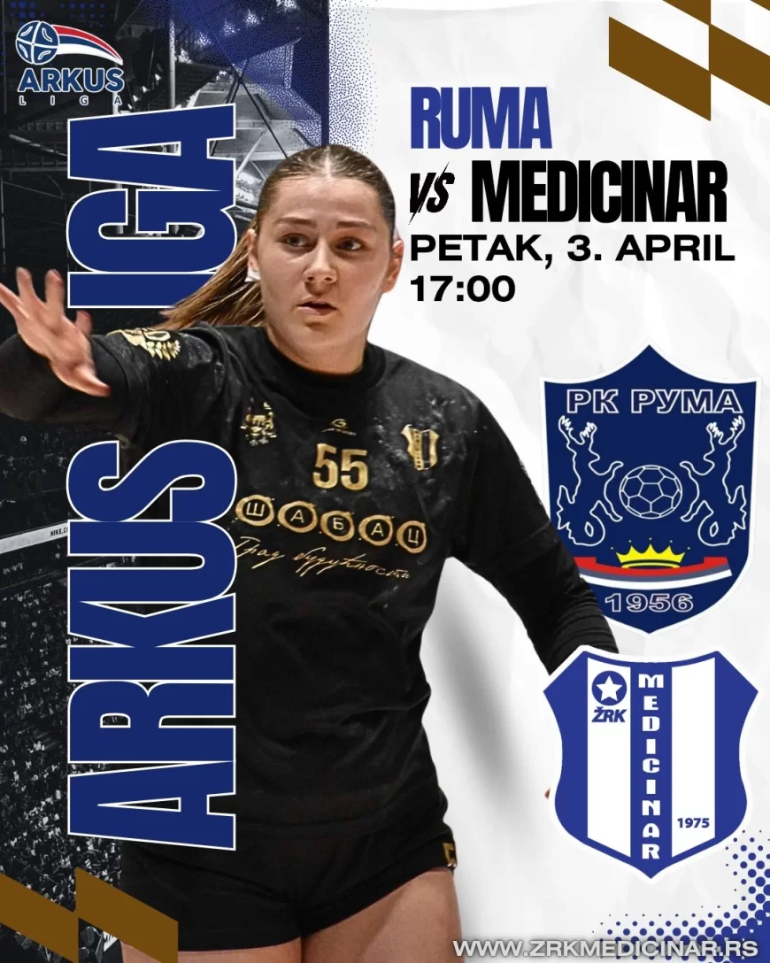 Medicinar na gostovanju u Rumi – borba za važne bodove u ARKUS ligi