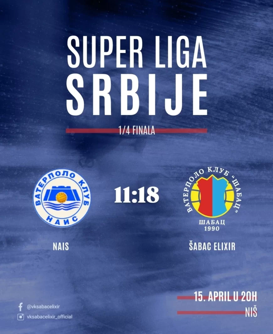 Vaterpolisti Šapca slavili u Nišu