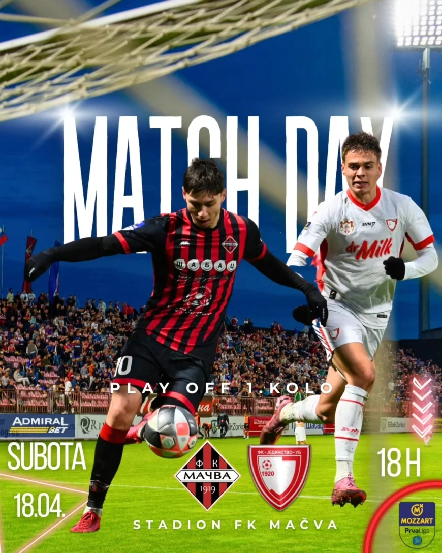 Mačva otvara plej-of derbijem protiv Jedinstva sa Uba
