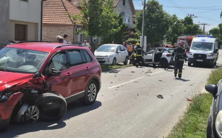 Saobraćajna nezgoda u naselju Trijangla: Povređeno dete
